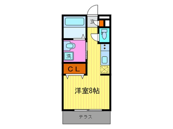 ベルリード西山天王山の物件間取画像